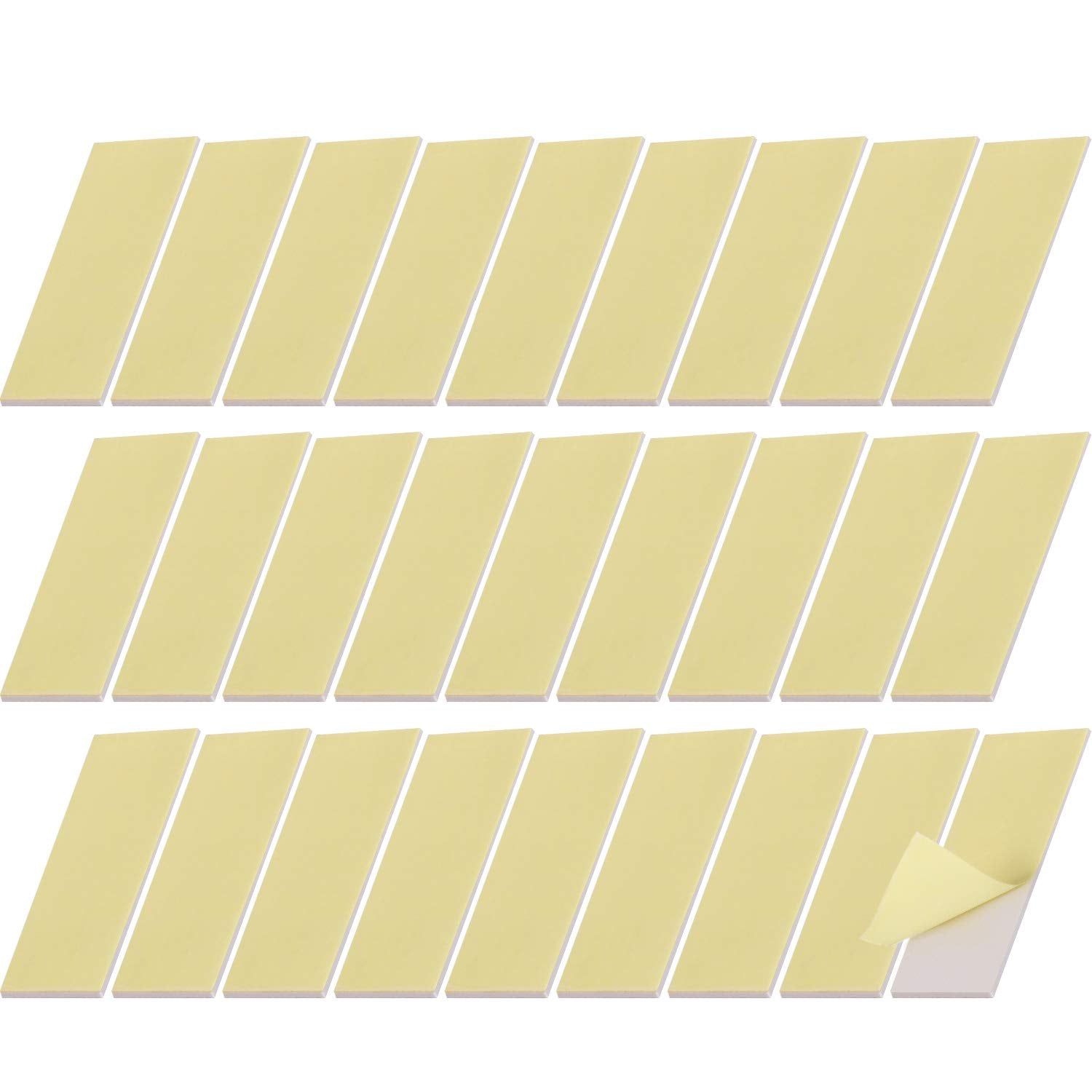 HY-KO MM-4N Self-Adhesive Vinyl Number Set, Black/White, 3 in (26-Piece